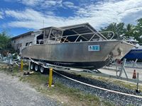 Bateau de débarquement en alliage d'aluminium de 9 m, neuf, pour la pêche et le travail en barge