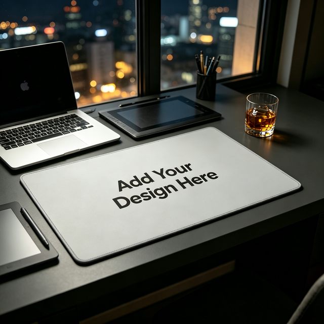 Professional Office Desk Mat Natural Rubber Anti-slip Smooth Fabric Surface Large Mouse Pad Extended XXL Size Table Protector
