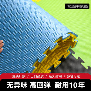 Tapis d'exercice carré en mousse EVA Ay-Tqd, épaisseur 0,6 à 1 pouce, isolation acoustique, absorption des chocs, pour la gym et l'entraînement aux arts martiaux - Product Image 2