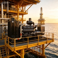 Groupe électrogène diesel NPC Yuchai super silencieux à châssis ouvert 20kva/30kva/40kva/50kva, démarrage automatique, haute efficacité, portable, 50/60Hz