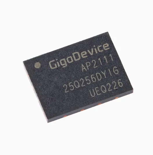 Original Authentic GD25Q256DYIG WSON-8 256M-Bit 3.3V SPI Quad I/O 104MHz Serial Flash Memory Chip