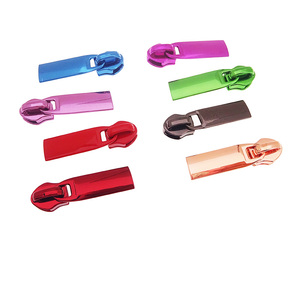 Không khóa hình chữ nhật hình dạng Nylon dây kéo kéo cho Ví cuộn dây kéo zip sliders cho túi xách Funky màu sắc - Product Image 5