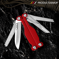 Couteau de poche de survie G10, outil multifonction industriel, ouvre-bouteille, tournevis