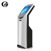 Maßgefertigter 21,5 Zoll Automatischer Smart-Self-Service Check-in-Terminal Kartenspender Passscanner Hotel-Zahlungskiosk