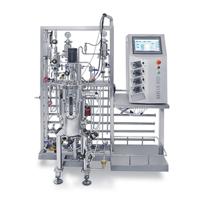 Maquinaria química línea de producción de ácido cítrico máquina de levadura fermentador de acero inoxidable biorreactor 100L - Product Image 1