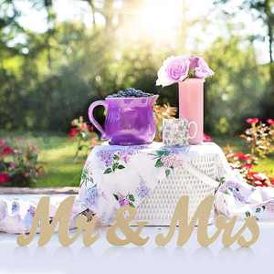 ของตกแต่งโต๊ะไม้สไตล์วินเทจแบบ <span class=keywords><strong>DIY</strong></span> สัญลักษณ์งานแต่งงานของนายและคุณนาย - Product Image 5