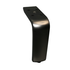Chuangli Hengfeng Sofa Legs Adjustable Heavy Duty Stainless Steel Gun Black Modern Design Furniture Foot Accessories - Product Image 2