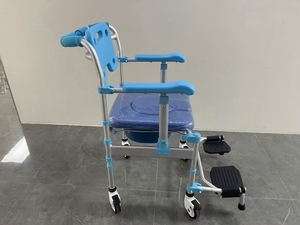 Silla cómoda de ducha móvil sanitaria conveniente para baño de fábrica con inodoro - Product Image 5