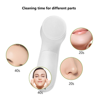 Brosse nettoyante pour le visage épurateur de visage appareil de Massage exfoliant électrique nettoyage en profondeur exfoliation Machine de Spa rotative