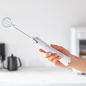 Mousseur à <span class=keywords><strong>lait</strong></span> électrique portatif à une touche avec indicateur LED, rechargeable, pour café et usage domestique nocturne - Product Image 4