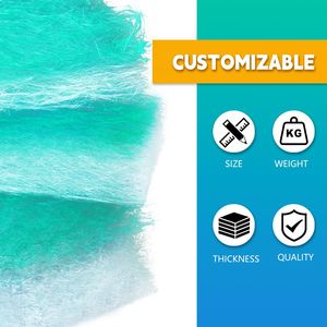 Xe công nghiệp sơn Bộ lọc không khí phương tiện truyền thông CuộN thích hợp cho gian hàng Sơn & sàn lọc cho phòng sơn - Product Image 4