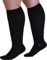 Chaussettes de compression de sport de compression de haute qualité Chaussettes de compression respirantes au genou pour la course