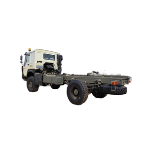 <span class=keywords><strong>รถ</strong></span>บรรทุกสินค้าขับเคลื่อนสี่ล้อ Sinotruk Howo 4X4 รุ่น HW76 แค็บ WD615.62 266 แรงม้า <span class=keywords><strong>รถ</strong></span>บรรทุกพื้นเรียบสำหรับตลาดแอฟริกาและตะวันออกกลาง - Product Image 4