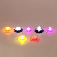 Posavasos con Luz LED de Alta Luminosidad y Logotipo Personalizado, Posavasos para Bebidas con Cambio de Color RGB y 4 Luces LED para Regalo Promocional de Bar