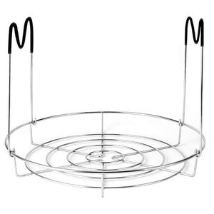 Support de Cuisson à la Vapeur en Acier Inoxydable avec Poignées en Silicone Résistantes à la Chaleur <span class=keywords><strong>Accessoires</strong></span> Compatibles - Product Image 1