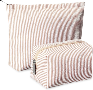 Pochette de rangement de voyage portable étanche à fermeture éclair OEM 2 pièces - Product Image 1