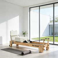 <strong>Best</strong> <strong>Selling</strong> Adjustable Portable <strong>Pilates</strong> Reformer with Core <strong>Bed</strong> Made From Durable Oak Wood for Studio or Gym Use