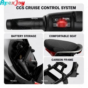 <span class=keywords><strong>Trottinette</strong></span> électrique urbaine légère Apexjoy <span class=keywords><strong>Super</strong></span> SOCO CUX, 50 km/h, autonomie 100 km, 900 W max, 2000 W, vente en gros - Product Image 6