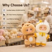 Vente en gros de poupées en vinyle pvc mignonnes personnalisées, poupées en peluche de la série transformation du visage, figurines kawaii, jouets en peluche à offrir