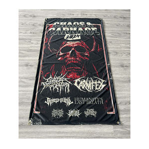 Promosi festival musik kustom bendera band rock - Product Image 1