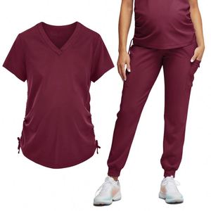 Offre Spéciale : Tenue Médicale pour Personnel Hospitalier – Blouse et Pantalon d'Infirmière pour Futures Mamans - Product Image 3