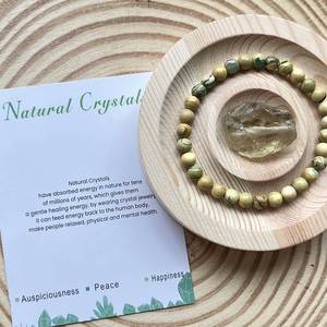 Natural Bracelet Colorful <b>Glass</b> Beaded Creativity Booster Professional Private Label Jewelry Custom Stone Choice - Product Image 5