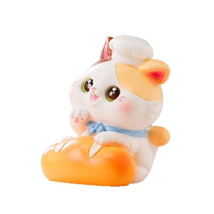 Figuras Coleccionables Yu Mo Craft Greedy Meow Blind Box, 6 Figuras Base + 1 Figura Sorpresa, Decoración de Escritorio, Regalo para Niños - Product Image 5