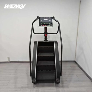 Stepmill professionnel avec double poignée et capteurs de pouls, construction robuste pour centres de fitness, fourniture directe usine - Product Image 1