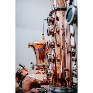 Distillateur en pot en cuivre de haute qualité certifié CE pour la distillation du whisky | Distillateur en cuivre pour usage domestique et commercial - Product Image 2
