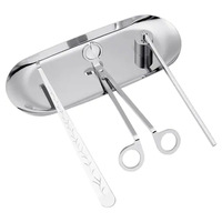 Ensemble de coupe-mèche et d'extinction de bougies 4 en 1 avec porte-plateau