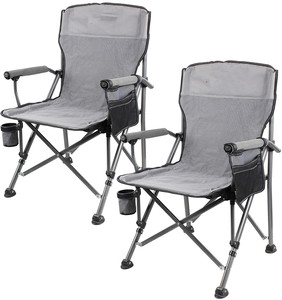 Venta al por mayor personalizado ligero nuevo diseño plegable playa camping silla con bolsa de refrigeración plegable para pesca al aire libre camping silla - Product Image 1