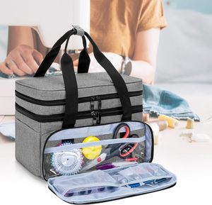 Factory Double Layer Sewing Accessories <b>Storage</b> And Organizer Case Sewing <b>Storage</b> Bag for Sewing <b>Tools</b> Sewing <b>Storage</b> Bag - Product Image 5