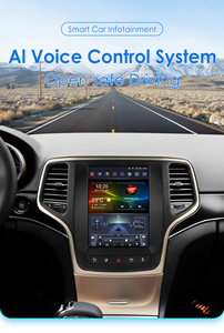 Carupez 9.7Inch Android Xe Stereo Với <span class=keywords><strong>GPS</strong></span> Navigation Jeep Grand Cherokee 2014-2022 7862S 8 Lõi Dọc Tesla Phong Cách Đơn Vị Đứng Đầu - Product Image 6