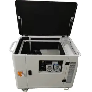 6KW 7KW 8KW SUNHOO TIGER GASOLINE SILENCE GENERATOR 220V 380V 400V 50HZ