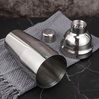 Ensemble de shaker à martini en acier inoxydable 304, kit de barman avec outils de bar, logo personnalisé OEM, fabricant en gros