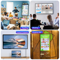 Pantalla Digital Android de Alta Luminosidad de 24'' Resistente al Agua, Pantalla Comercial de Pared para Hoteles, Restaurantes y Exteriores