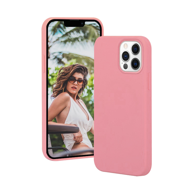 Solid Color Fundas Celulares Capa Para Celular Soft Silicon Case Biodegradable Phone Cases Silicon Case for iPhone 17 14 Pro Max