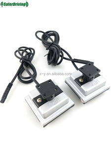 Système de détection d'angle mort de voiture BSD Bâton d'avertissement vocal universel de véhicule DC 12V Blvd Spot Monitor Plaques d'immatriculation de voiture universelles - Product Image 5