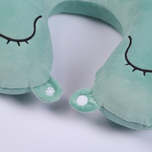 Gối Mềm <span class=keywords><strong>Memory</strong></span> <span class=keywords><strong>Foam</strong></span> Dễ Thương, Gối Du Lịch Hình Chữ U Động Vật Hoạt Hình Dễ Thương Gối Hơi Máy Bay Gối Cổ Hỗ Trợ Gối Tựa Đầu - Product Image 2