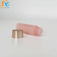 Botellas de Spray Acrílicas Pequeñas de 30 ml, Crema Facial, Crema para Ojos, Mascarilla Facial, Suero para el Cuidado de la Piel, Loción, Diseño Dividido, Serigrafía Personalizada