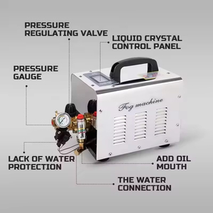 Macchina per Nebulizzazione Automatica ad Alta Pressione 1L Sistema di Nebulizzazione 30M con 20 Ugelli per Raffreddamento Estivo e Irrigazione Esterna - Product Image 2