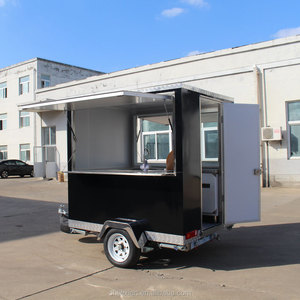 JX-FS210 Chariot de Restauration Rapide Multifonctionnel Populaire, Camionnette de Vente Ambulante Électrique/<span class=keywords><strong>Gaz</strong></span> avec Double Évier, Durable - Product Image 4