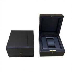 Highest Quality Wooden <b>Watch</b> Package Box Luxury Brand Gift <b>Watch</b> <b>case</b> With Accessory Certificates and Bags - Product Image 4