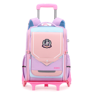 Nueva <span class=keywords><strong>Mochila</strong></span> <span class=keywords><strong>Escolar</strong></span> Impermeable de Oxford de 16 Pulgadas de Buena Calidad con Ruedas <span class=keywords><strong>para</strong></span> Estudiantes de Primaria y Secundaria - Product Image 2