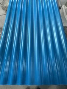 Láminas de Techo Corrugadas de PVC Gris de Longitud Personalizada, Resistentes al Calor, Industriales - Product Image 2