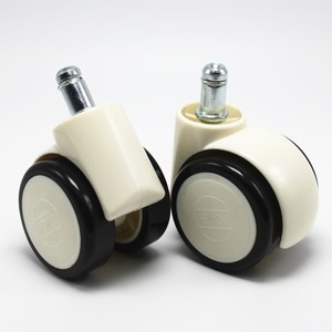 Junyuewei <b>Swivel</b> Caster 50mm Diameter Quiet Wear Resistant Furniture Wheel Easy Installation - Product Image 3