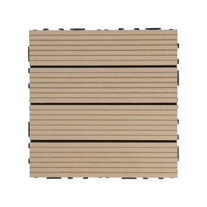 Suelo de WPC compuesto de madera y plástico a prueba de rayos UV, baldosas para exterior, suelo compuesto, parquet exterior para <span class=keywords><strong>terraza</strong></span> - Product Image 2