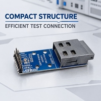 Carte de test d'alimentation Plug and Play 3.3V DC 2A I2C OSFP-XD pour les vérifications de mise sous tension des modules optiques 1.6T sur les bancs de laboratoire R&D