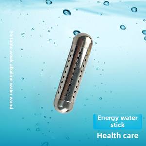 Bâton d'eau alcaline portable en acier inoxydable 304 avec pierres <span class=keywords><strong>minérales</strong></span>, filtre à eau alcaline, bâton d'eau alcaline - Product Image 3