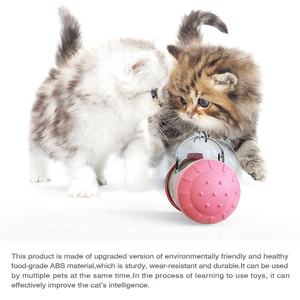 เครื่องจ่ายอาหารอัตโนมัติแบบโยกเยกพร้อมช่องใส่ขนม สำหรับแก้เบื่อ ฝึกการล่าเหยื่อในบ้าน ของเล่นแมวแบบอินเทอร์แอคทีฟ - Product Image 4